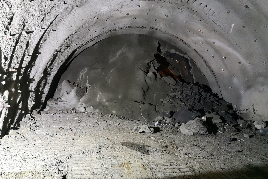 Probijanje lijeve projektne cijevi tunela Pečuj (Foto: E. M./Klix.ba)