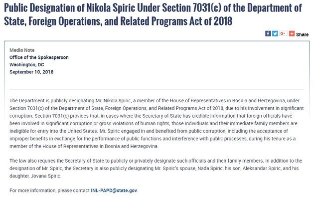 Foto: State Department