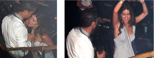 Mayorga i Ronaldo u noći kada su se upoznali (Foto: Der Spiegel)