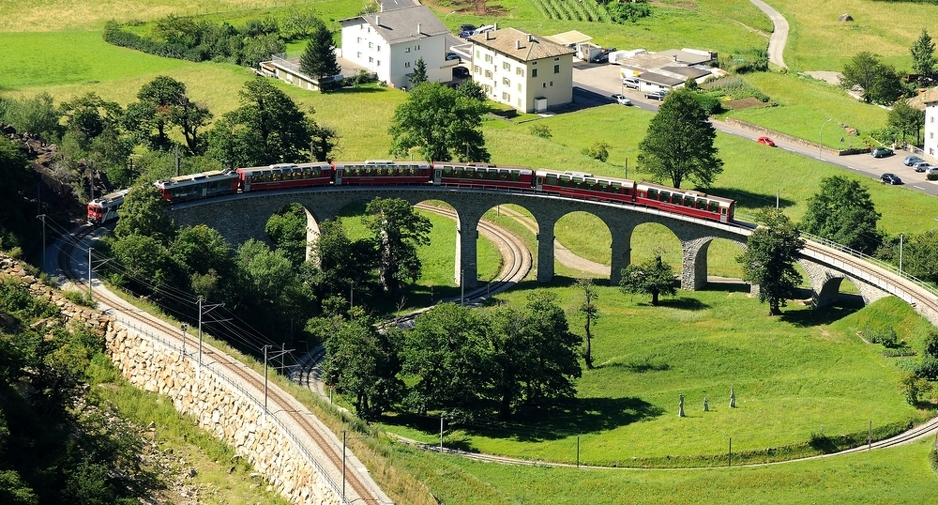 Brusio Viaduct (Foto: Ilustracija)