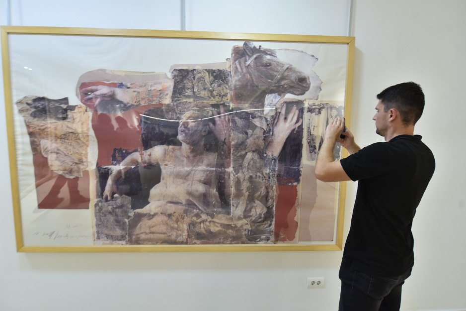 Izložba Mersada Berbera u galeriji Općine Novi Grad (Foto: Klix.ba)