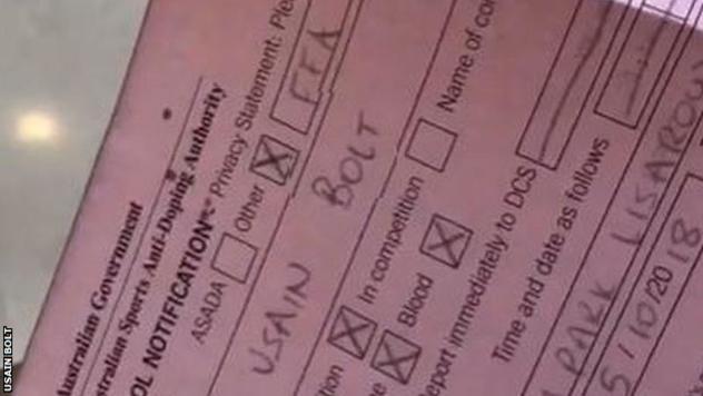 Usain Bolt je podijelio ovu fotografiju s fanovima