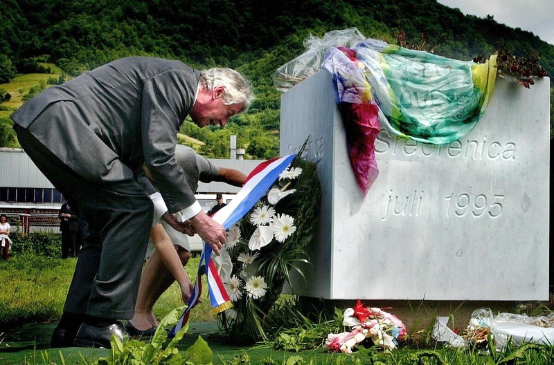 Wik Kok u Srebrenici (Foto: EPA-EFE)