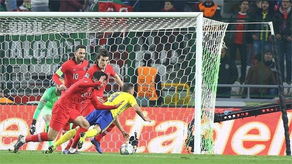 Trenutak kada je dosuđen penal nad Bergom