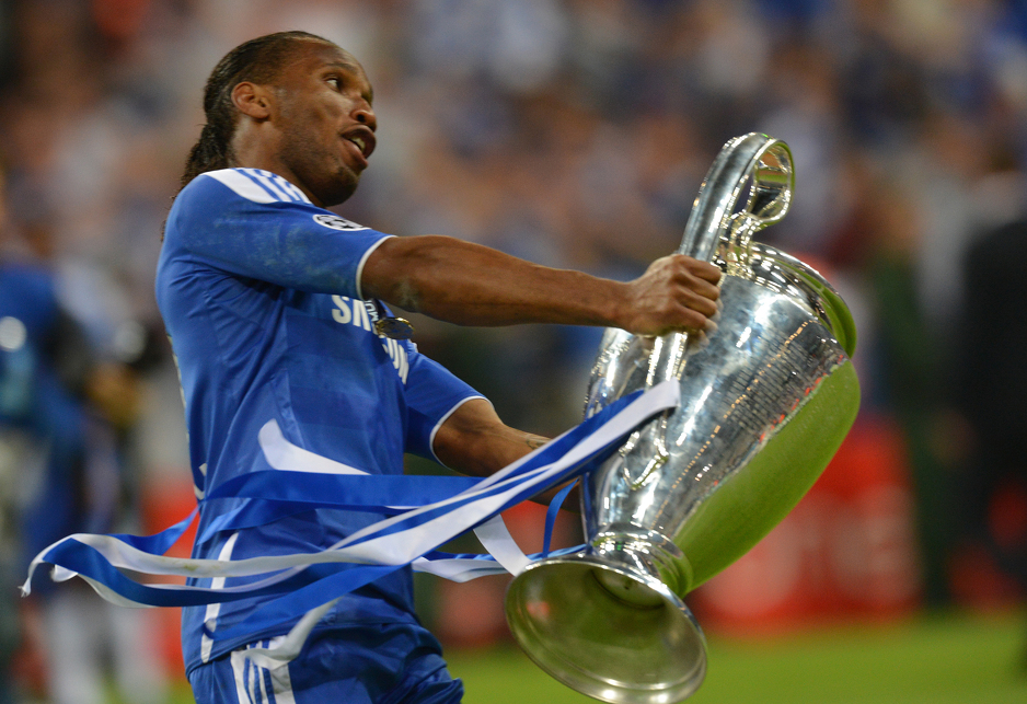 Drogba sa peharom Lige prvaka
