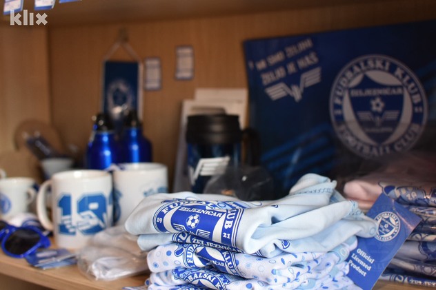 Fan shop "Željezničar" (Foto: M. O./Klix.ba)