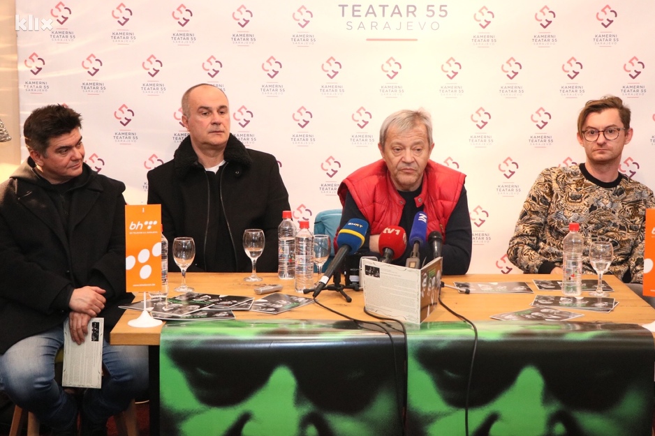 Aleksandar Seksan, Mirsad Tuka, Emir Hadžihafizbegović i Moamer Kasumović (Foto: H. M./Klix.ba)