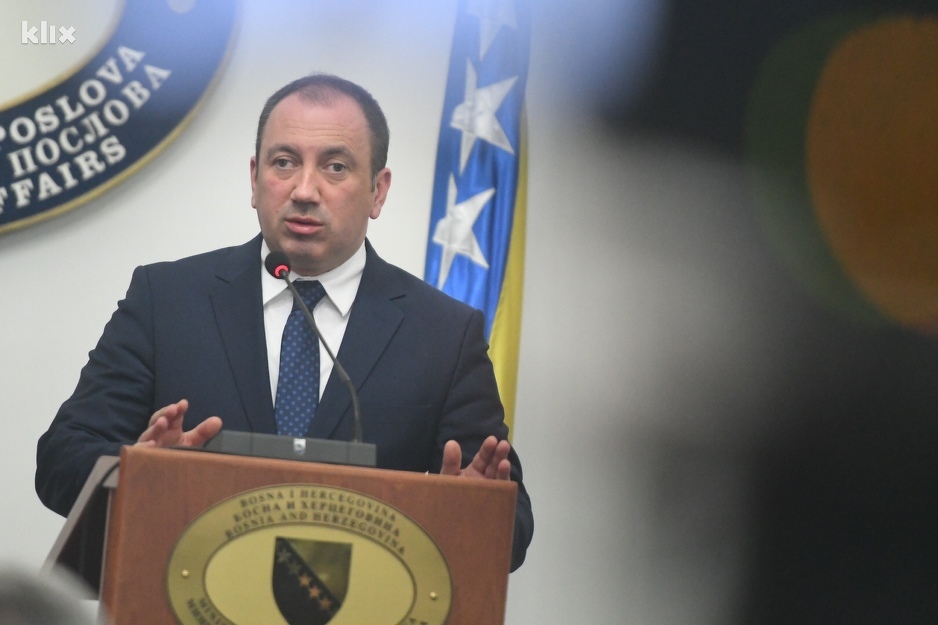 Ministar vanjskih poslova BiH Igor Crnadak (Foto: Klix.ba)