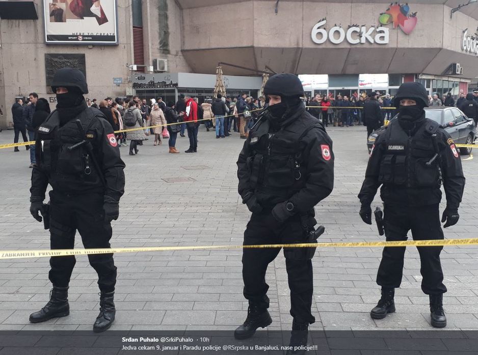 Jedva čekam 9. januar i paradu policije RS-a u Banjoj Luci, naše policije