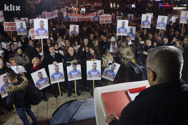 Sarajevo: Protesti "Pravda za Dženana" (Foto: Arhiv/Klix.ba)