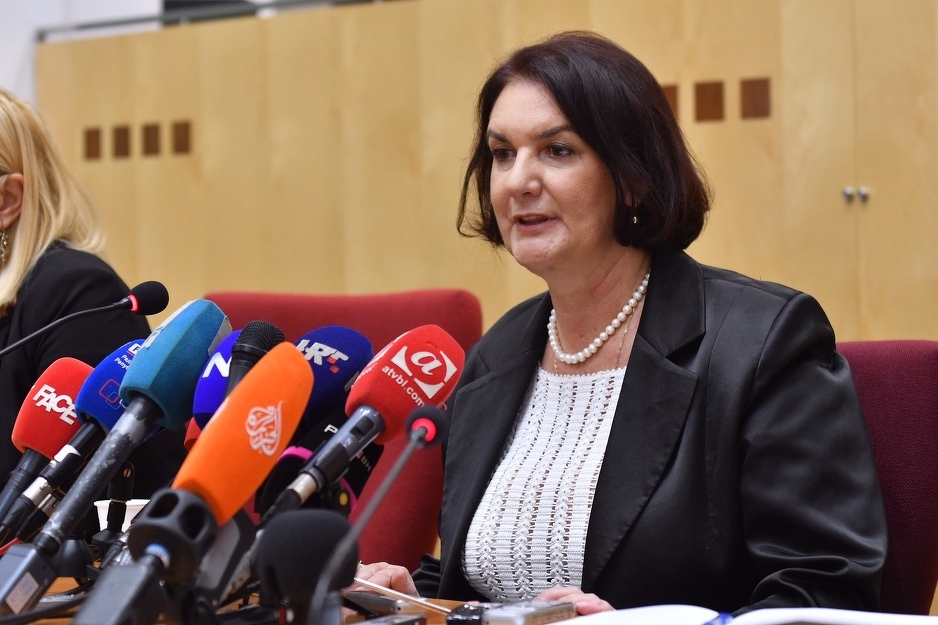 Gordana Tadić se obraća građanima BiH (Foto: Klix.ba)