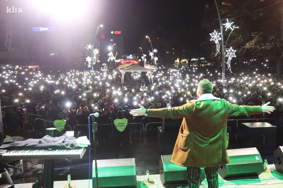 Doček Nove godine u Zenici (Foto: E. M./Klix.ba)