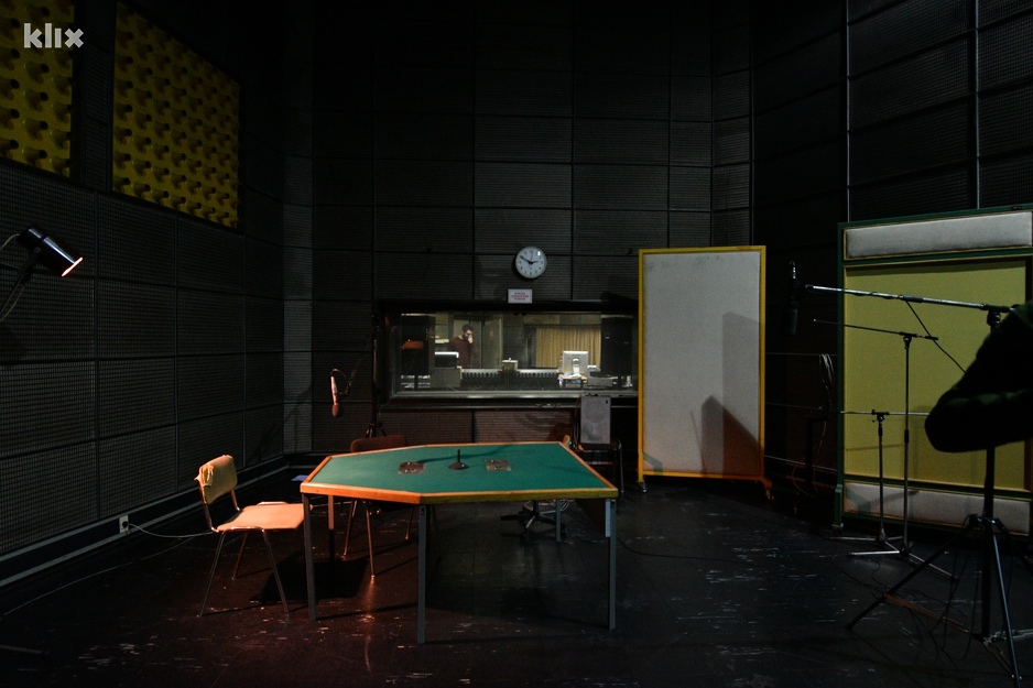 Glavni studio Dramskog programa BH radija 1 (Foto: I. Š./Klix.ba)
