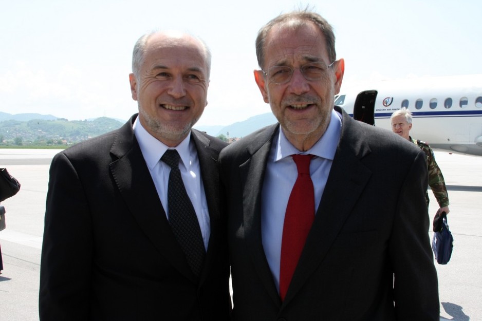 Valentin Inzko i Javier Solana 2009. godine (Foto: Klix.ba)