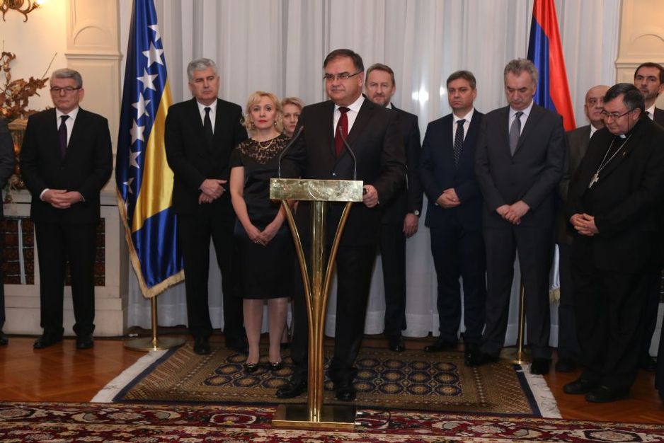 Obraćanje Mladena Ivanića na Božićnom prijemu (5. januar 2016.)