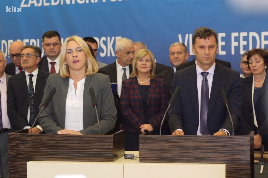 Cvijanović i Novalić (Foto: Klix.ba)