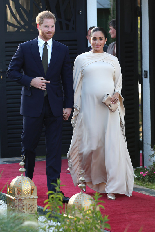 Foto: Prvog dana Meghan je nosila Diorovu haljinu (Foto: EPA-EFE)