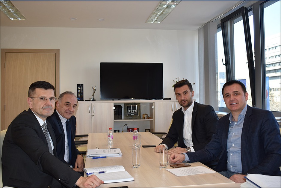 Detalj sa sastanka FK Željezničar i NS BiH (Foto: FK Željezničar)