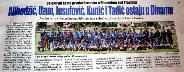 Ugovor s Dinamom je bio u džepu