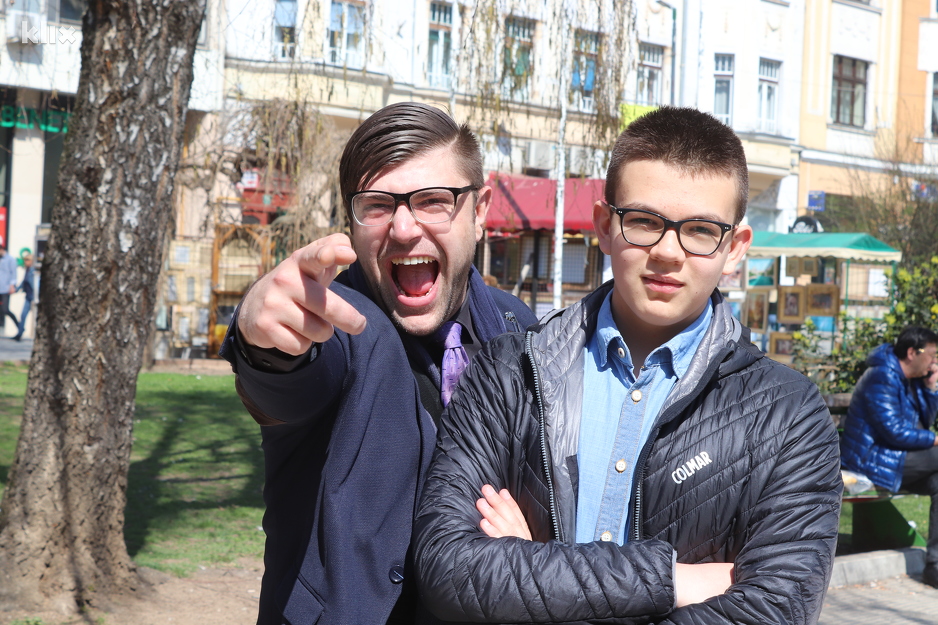 Adi Muslić i Tarik Lika (Foto: E. M./Klix.ba)