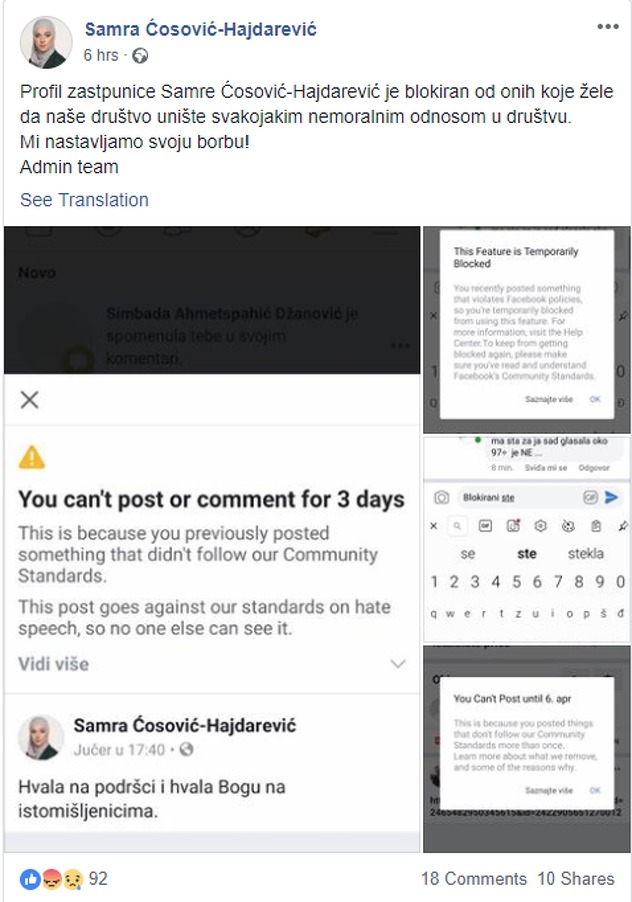 Foto: Screenshot/Facebook