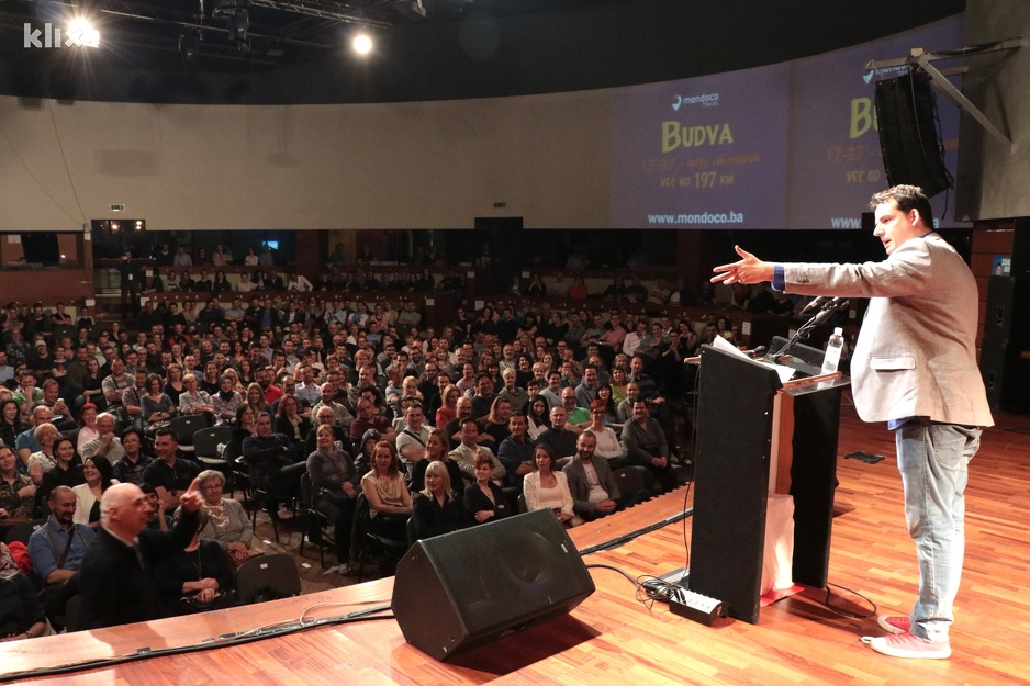 Kesić na prošlogodišnjem nastupu u Sarajevu (Foto: H. M./Klix.ba)