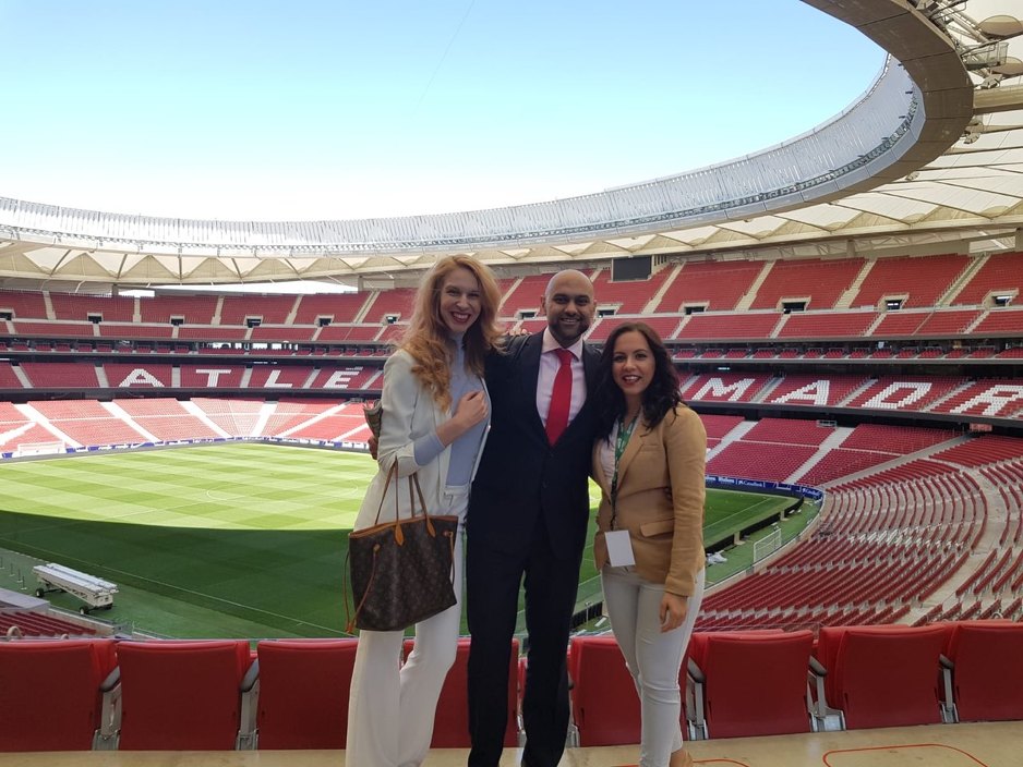 Seminar je održan na stadionu Wanda Metropolitano