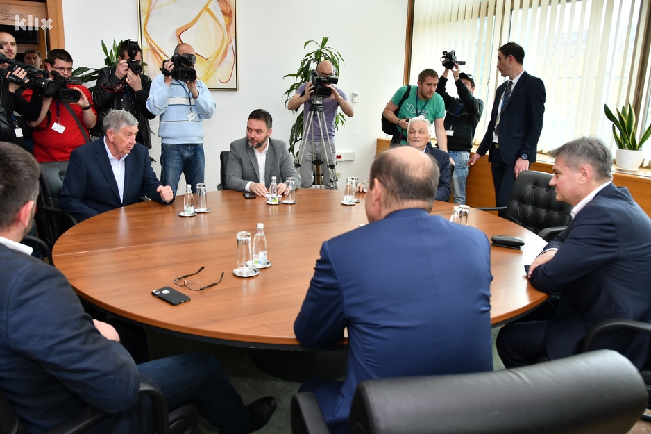 Sastanak SDA i SNSD u Sarajevu danas (Foto: I. Š./Klix.ba)