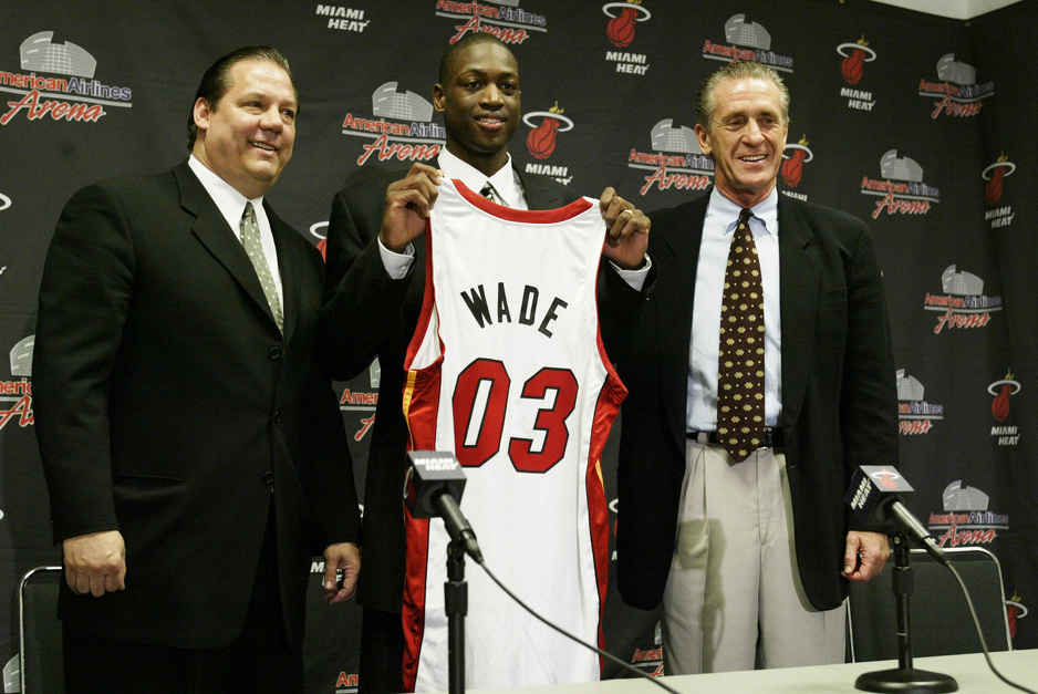 Pat Riley nije sekunde oklijevao na draftu 2003. godine i uzeo ga je petim pickom (Foto: NBA)