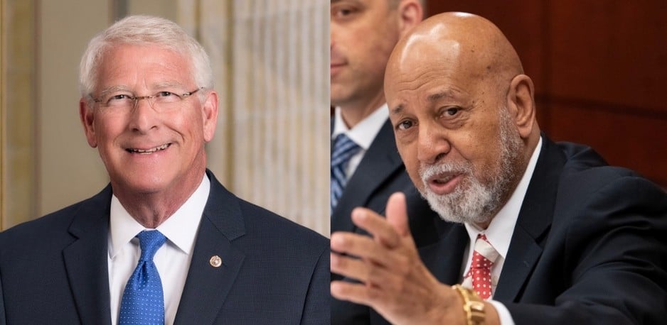 Senator Roger Wicker i kongresmen Alcee Hastings