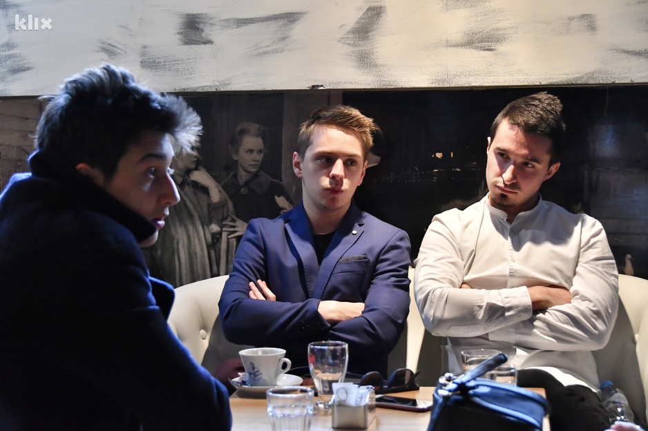 Faris Pinjo, Tarik Džinić, i Zlatko Sofović (Foto: I. Š./Klix.ba)