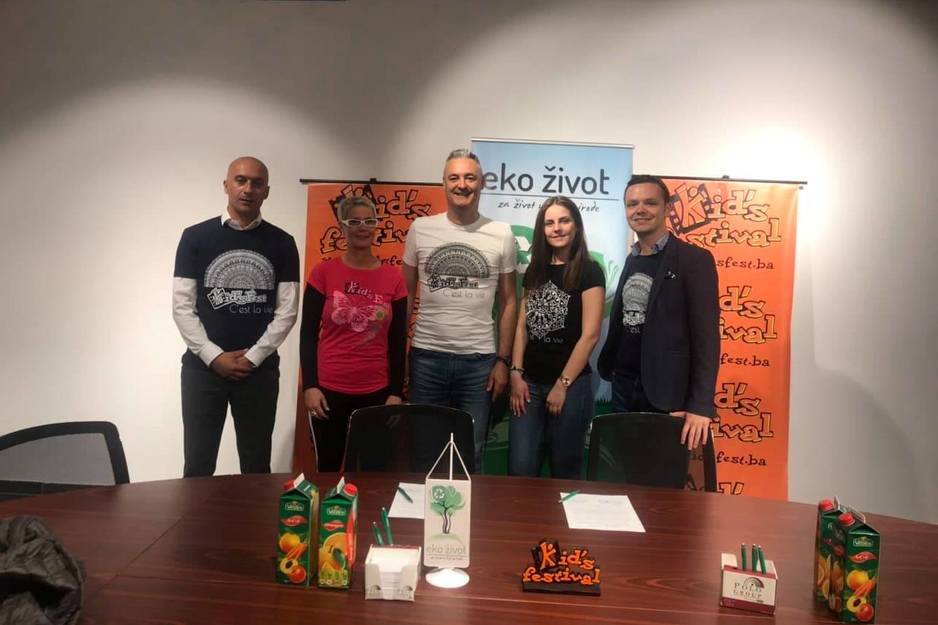 Detalj s potpisivanja sporazuma u Tuzli (Foto: KidsFest BiH)