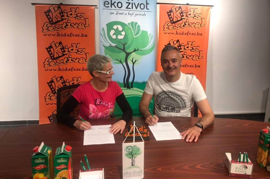 Detalj s potpisivanja sporazuma u Tuzli (Foto: KidsFest BiH)
