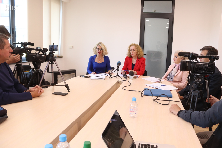 Detalj s konferencije za novinare (Foto: E. M./Klix.ba)