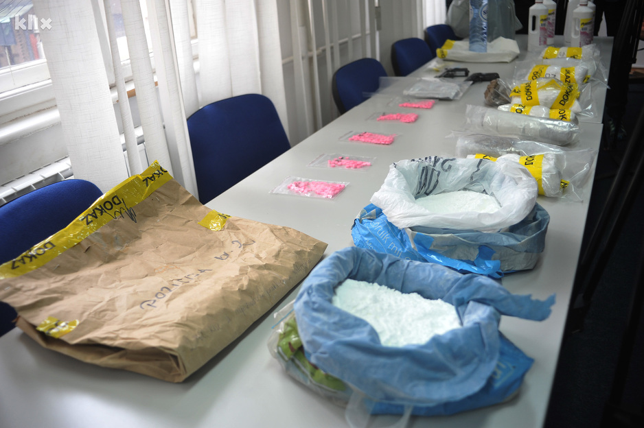 Droga zaplijenjena u akciji MUP-a TK (Foto: D. Z./Klix.ba)