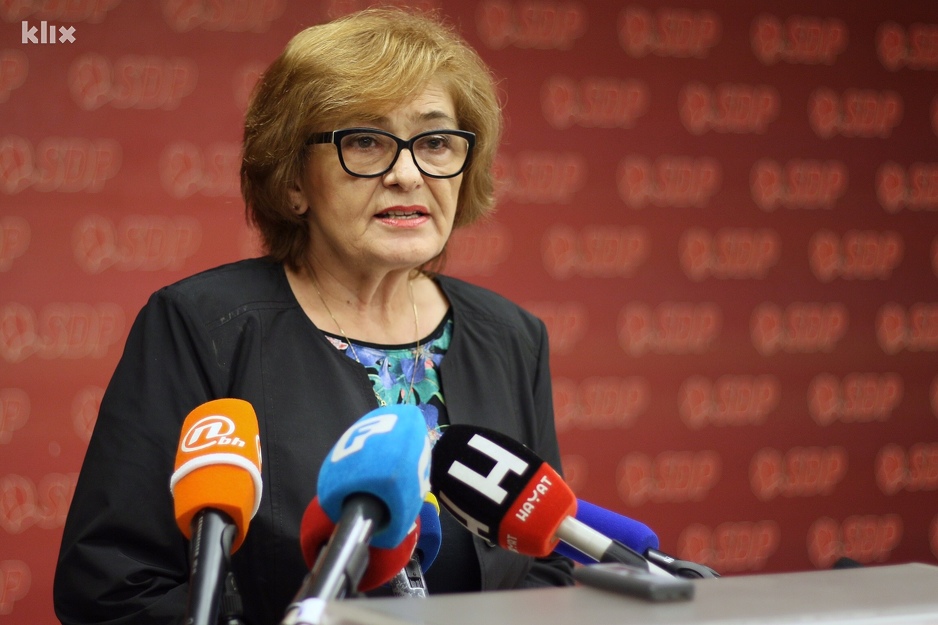 Mira Grgić, predsjednica CIK-a SDP-a (Foto: H. M./Klix.ba)