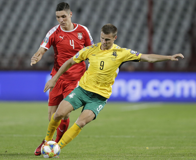 Srbija - Litvanija (Foto: EPA-EFE)