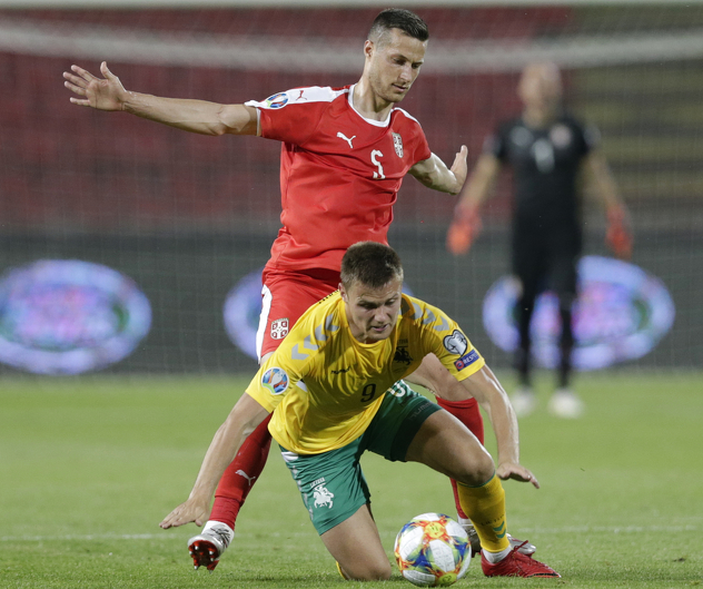 Srbija - Litvanija (Foto: EPA-EFE)