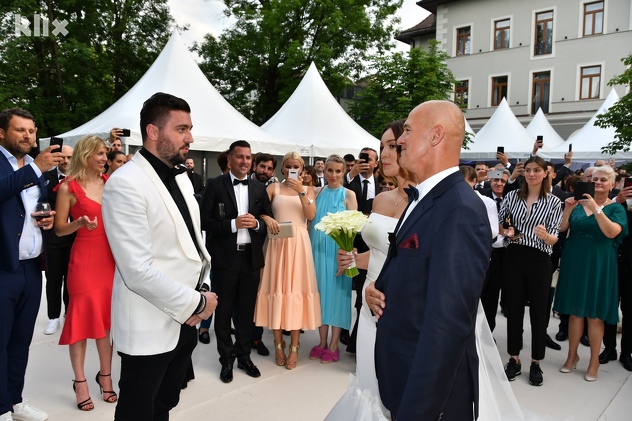 Emir Ganić, Irma i Enver Lugušić (Foto: I. Š./Klix.ba)