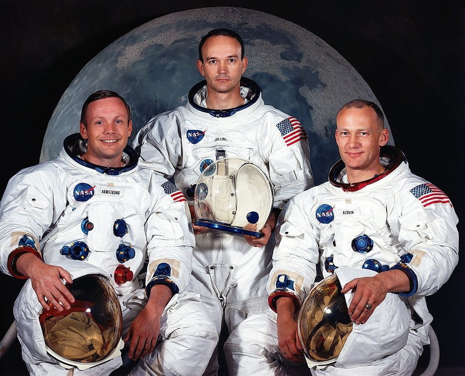 Neil Armstrong, Michael Collins i Buzz Aldrin (Foto: EPA-EFE)