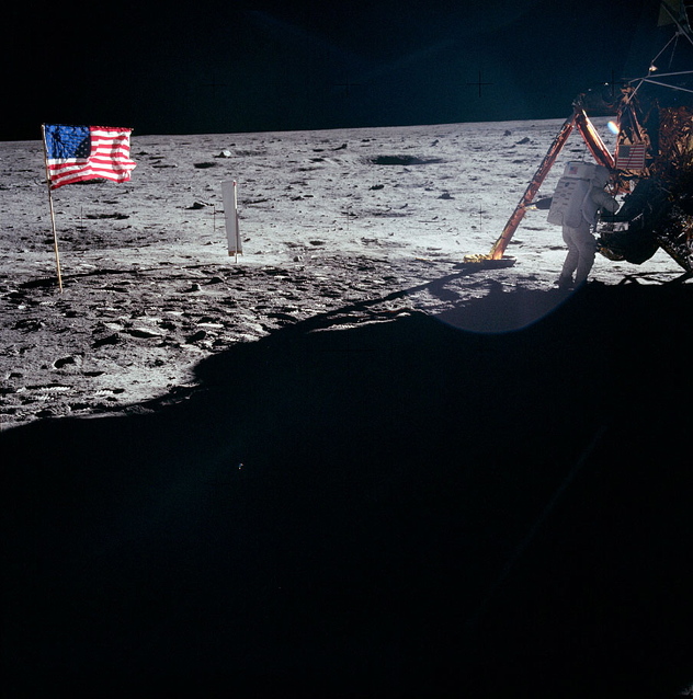 Jedna od rijetkih fotografija Armstronga sa Mjeseca (Foto: EPA-EFE)