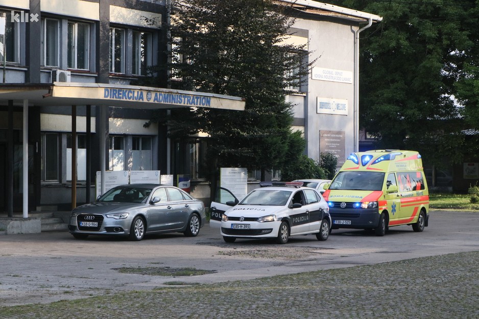 Detalj tokom jučerašnje akcije u GIKIL-u (Foto: A. K./Klix.ba)
