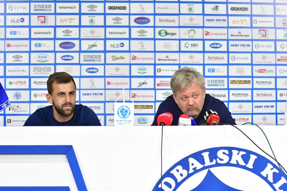 Veselinović i Osim (Foto: D. S./Klix.ba)