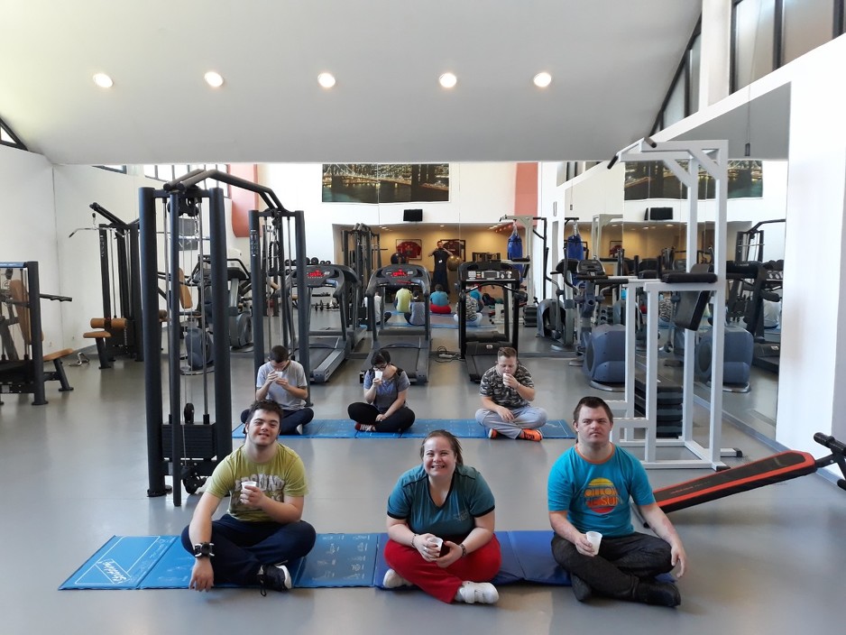 Kondicione pripreme u Fitness centru za glumu