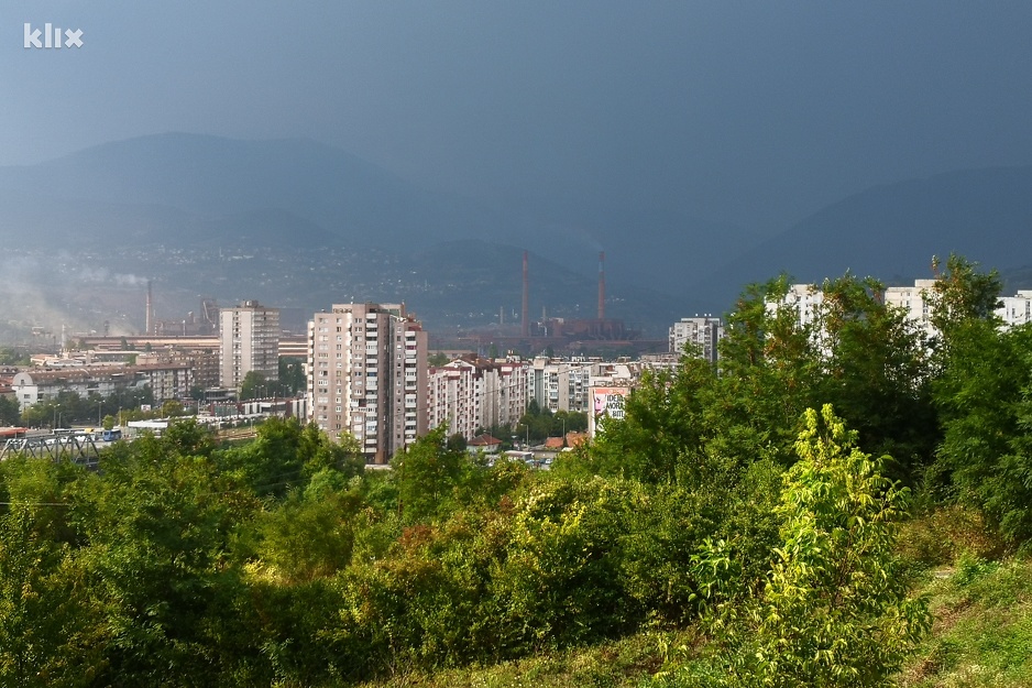 Zenica nakon prestanka olujnog vjeta (Foto: E. M./Klix.ba)
