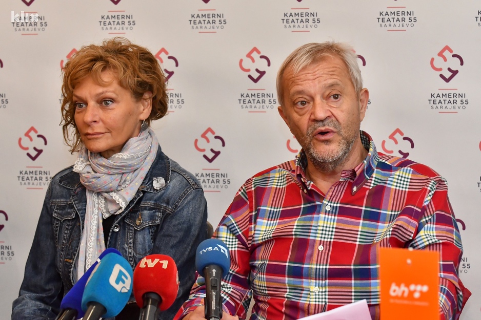 Tatjana Šojić i Emir Hadžihafizbegović (Foto: T. S./Klix.ba)