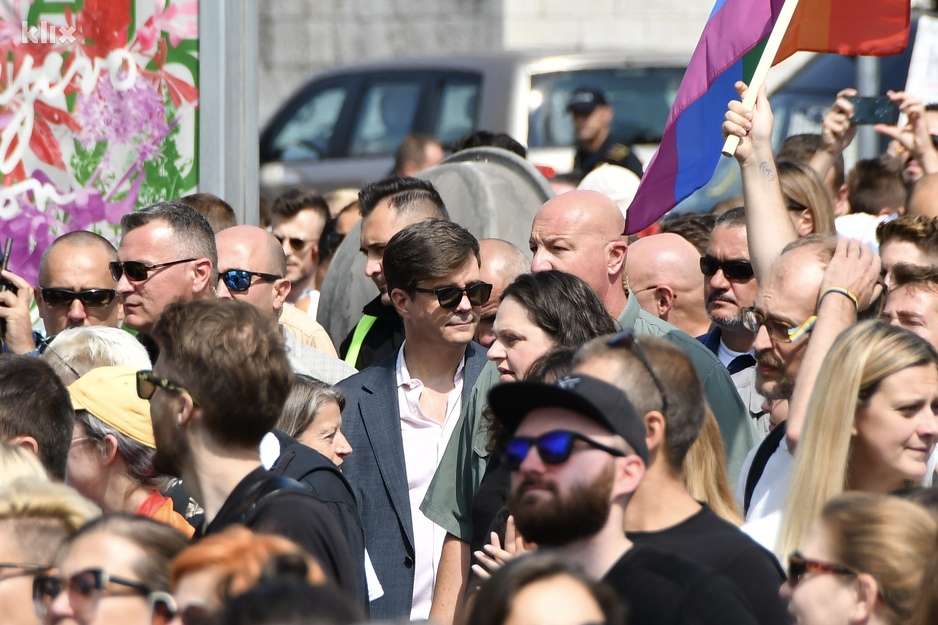 Velika podrška stigla je i od brojnih ambasadora (Foto: I. Š./Klix.ba)