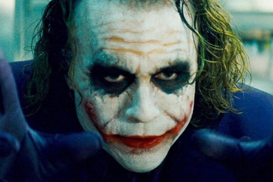 Heath Ledger u ulozi Jokera u filmu