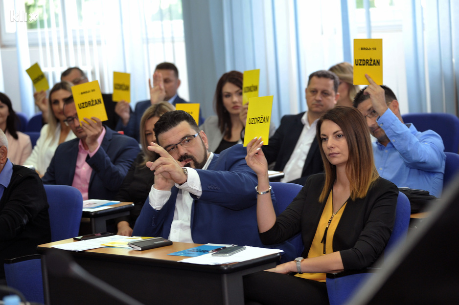 Klub zastupnika Demokratske fronte (Foto: D. Z./Klix.ba)
