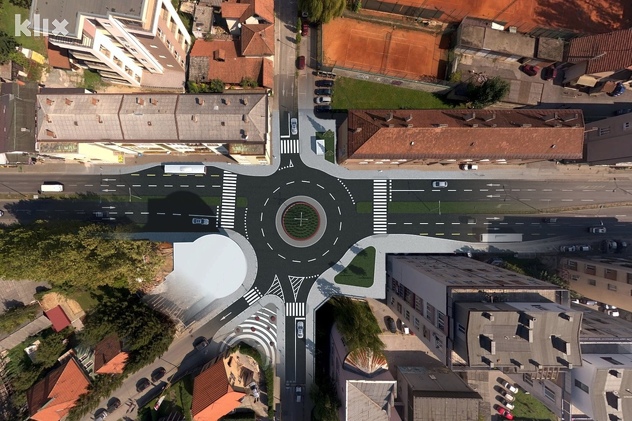 Kružni tok Tenis (Foto: A. K./Klix.ba)